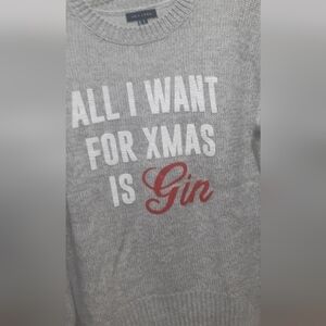 PRE-LOVED Women's Medium Christmas New Look Knit Sweater Size Small